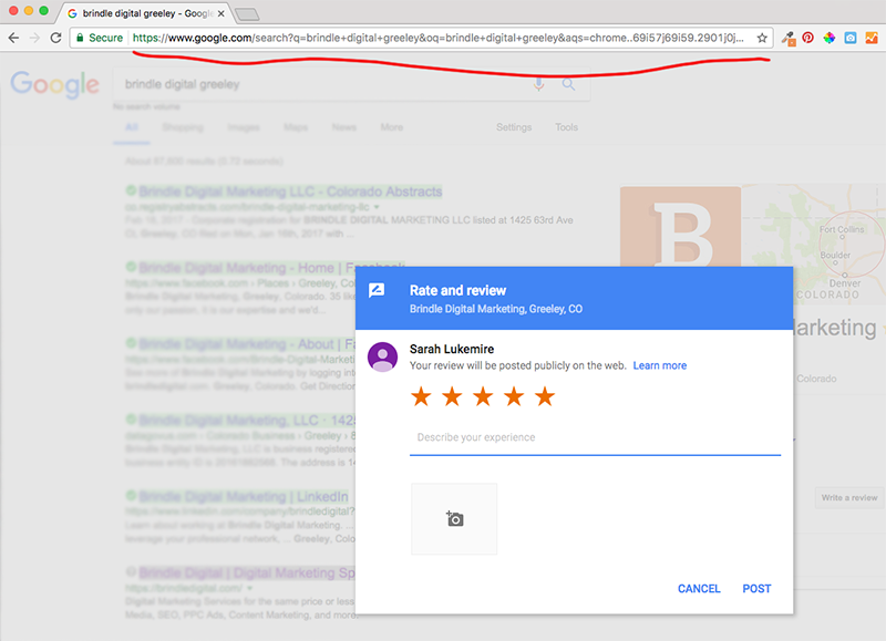 How to ask for Google Reviews