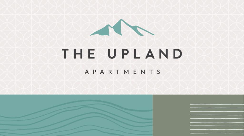 Upland Apartments Logo Design