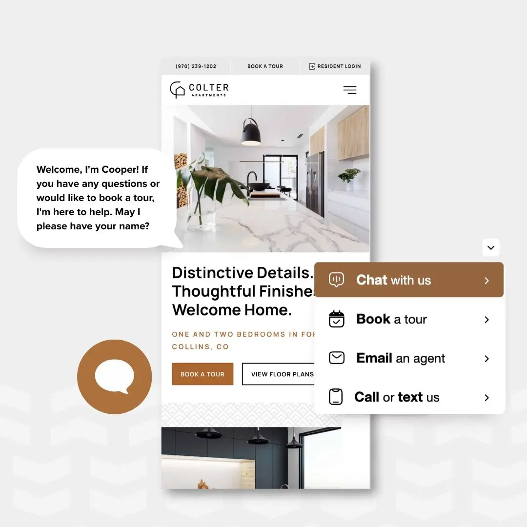 Chatbots for Multifamily Websites: Features, Benefits, and Top Providers